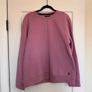 Bonobos Men’s Mauve Crew Neck Sweatshirt Dog